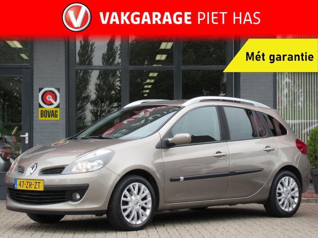 Renault Clio Estate 1.6-16V Dynamique | Airco | Cruise control | Trekhaak | ISOFIX | Mistlampen | Dakrails |