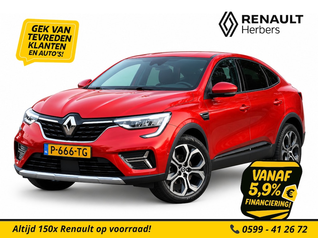 Renault Arkana 1.3 TCe 140 EDC AUTOMAAT / CAMERA / TREKHAAK