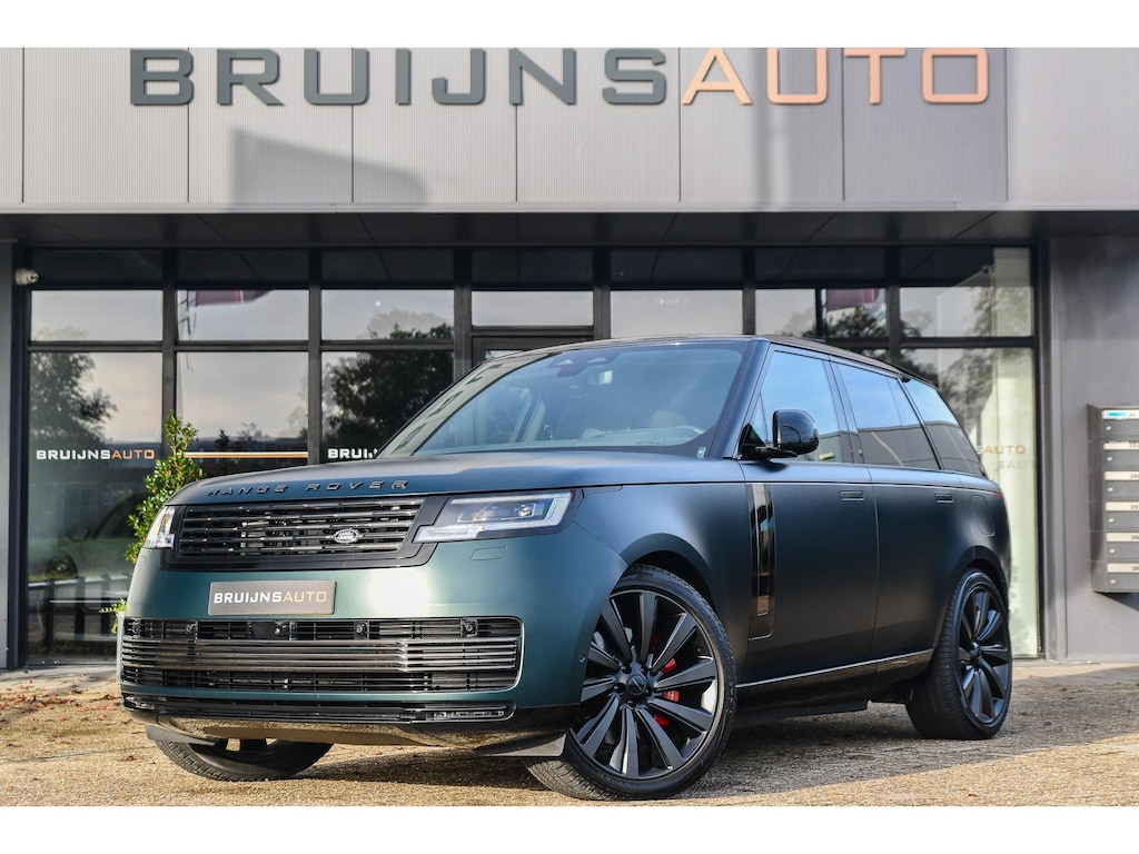 Land Rover Range Rover 3.0 P550e SV Mat British Racing Green|23" inch SV