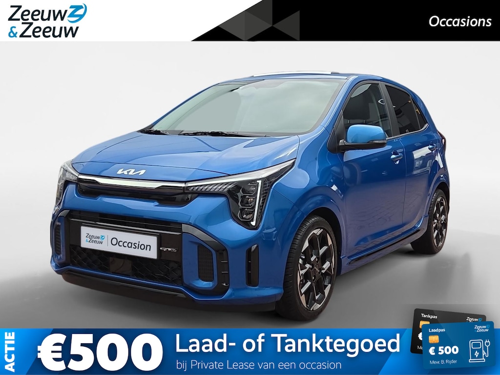 Kia Picanto 1.0 GT-Line Automaat | 1e Eigenaar | Dealer onderhouden | Fabriekgarantie t/m 28-6-2031 + 3x 1 jaar* | Lage km stand | NAP