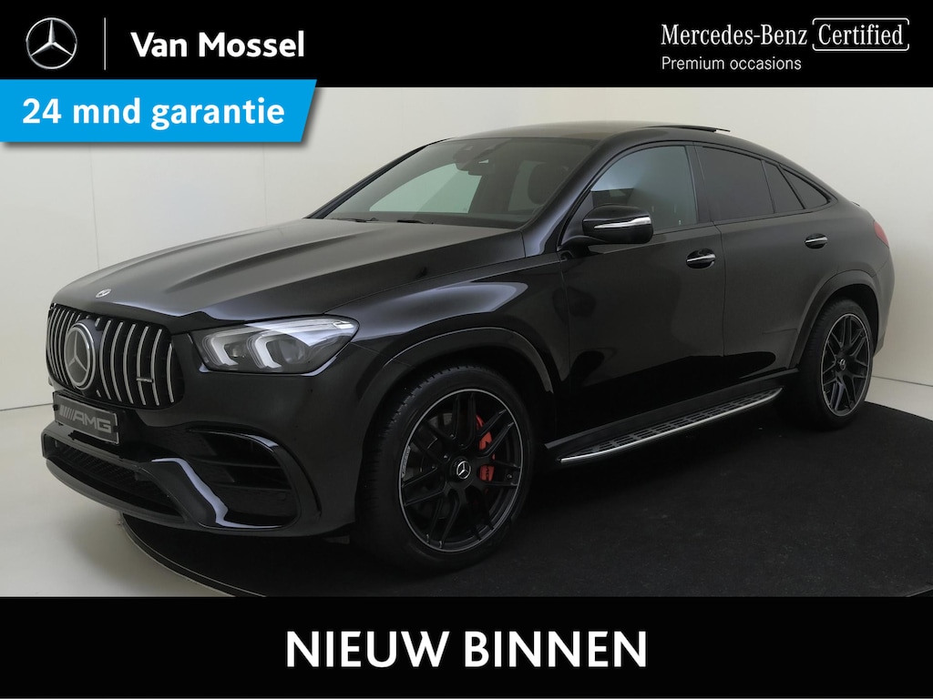 Mercedes-Benz GLE Coupé AMG 63 S 4MATIC+ / Panoramadak/ 22 inch/ Burmester/ Memory/ Carbon int. + stuur/ Stoelverwarming V+A