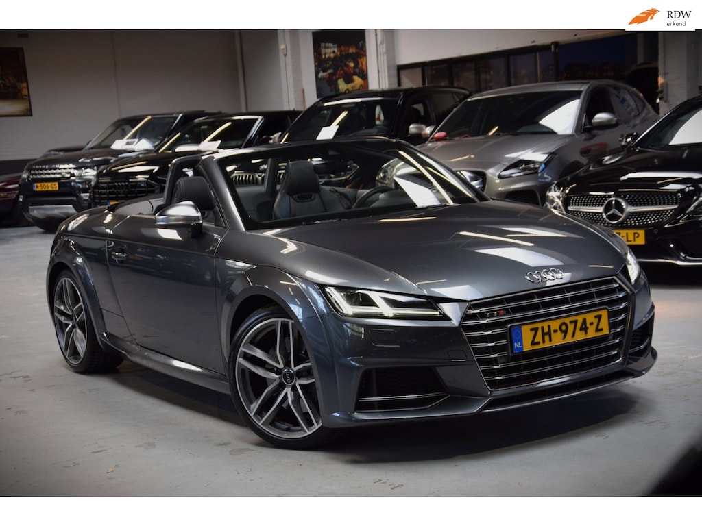 Audi TT Roadster 2.0 TFSI TTS Quattro|Navi|310pk!!|Dealer onderhouden|Airscarf|RS-Seats