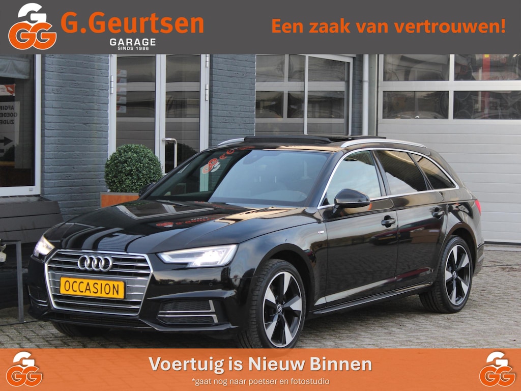 Audi A4 Avant 2.0 TFSI ultra Sport S-Line, Spring Advantage Panoramadak, Trekhaak, LED koplampen,
