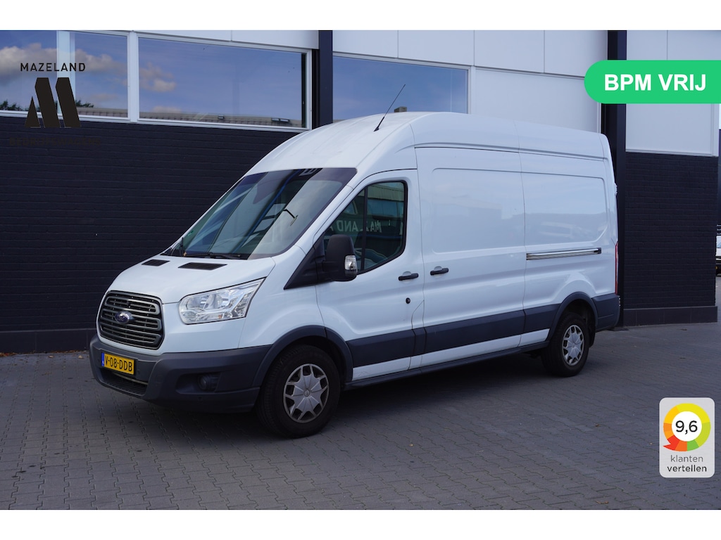 Ford Transit 2.0 TDCI L2H3 Automaat 170PK 2x Schuifdeur EURO 6 - Airco - Navi - Cruise - €12.950,- Excl.