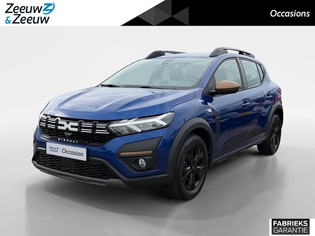 Dacia Sandero Stepway 100PK TCe ECO-G Up&Go | 1e eigenaar | Navi | Camera | Parkeersensoren | Apple CarPlay/Android Auto | Lichtmetalen Velgen | Climate Control | Cruise Control | Armsteun |