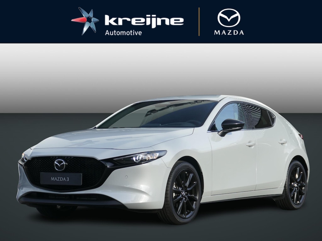 Mazda 3 2.5 e-SkyActiv-G M Hybrid 140 Homura | Stoelverwarming | Carplay | Adapt. Cruise | Voorraad |