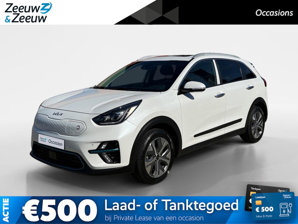 Kia Niro EV e-Niro ExecutiveLine 64 kWh Meest luxe uitvoering | 1e Eigenaar | Dealer onderhouden | 3 Fase laden | Allseason banden | Metallic lak | Fabrieksgarantie | NAP