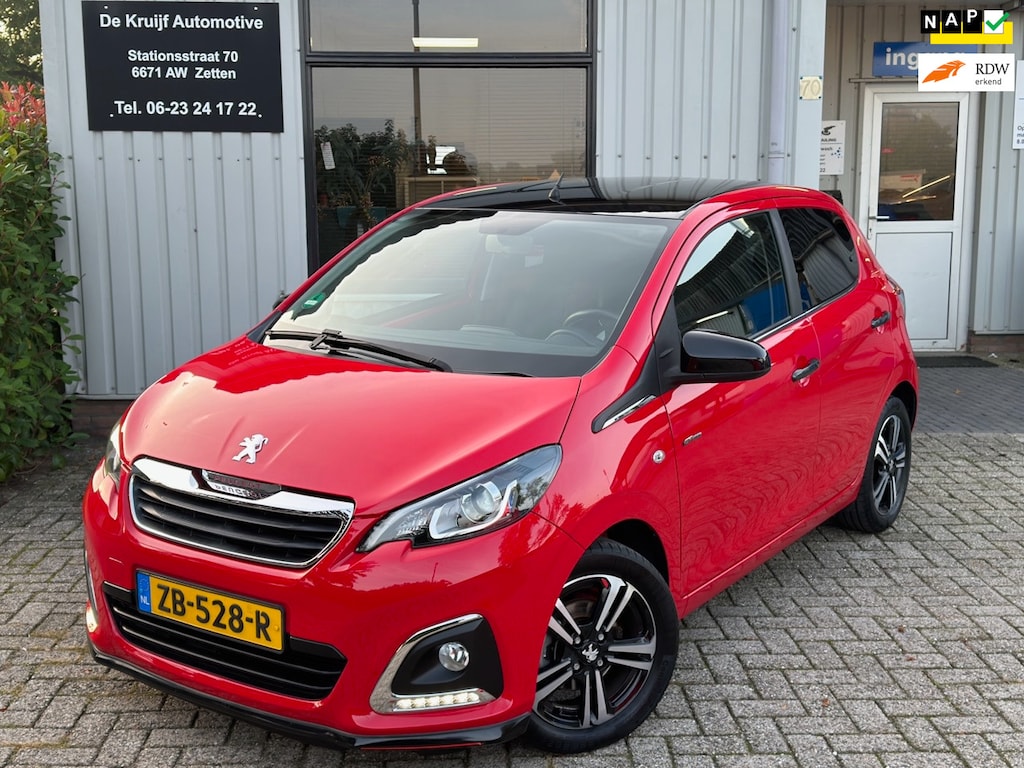 Peugeot 108 1.0 e-VTi GT-Line|CARPLAY|CAMERA|KEYLESS|START/STOP|CLIMATE|TWO TONE|CRUISE|LED|LM 15''|NAP|NL-AUTO