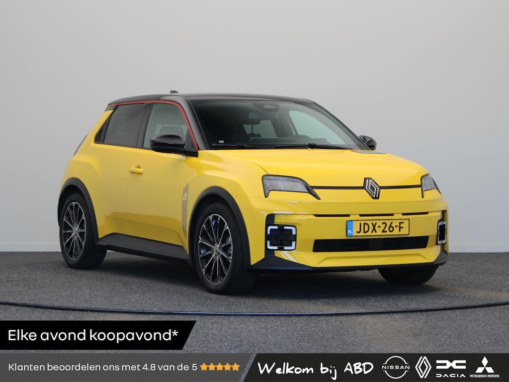 Renault R5 comfort range techno 52 kWh | Stoel- en stuurwielverarming | 18" chrono LMV | Achteruitrijcamera |