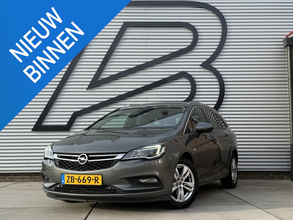 Opel Astra Sports Tourer 1.4 Innovation 1e Eigenaar|Navi|Camera|Carplay|Clima|Cruise|Stoelverwarming|Stuurverwarming|Leder|APK tot 03-2027