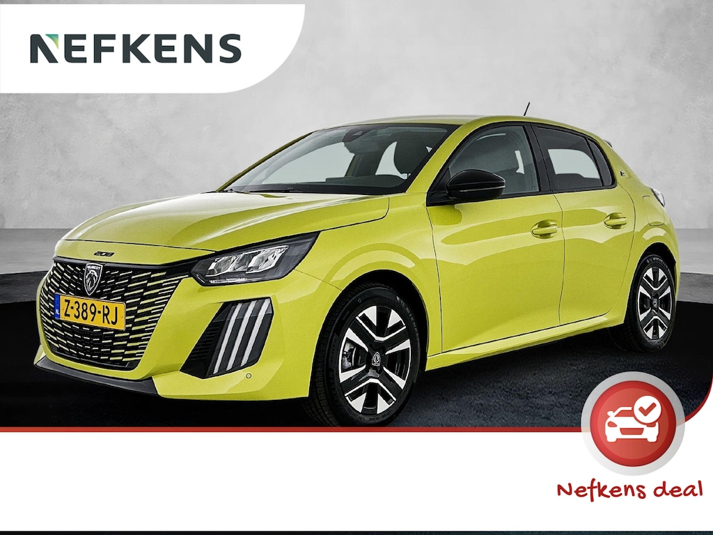 Peugeot e-208 EV Style 50 kWh 136pk Automaat | 3-Fase Laden | Climate Control | Navigatie via Apple Carplay/Android Auto | Cruise Control | Parkeersensoren Achter | LED Koplampen |