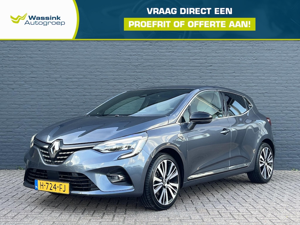 Renault Clio 1.3 TCe Initiale Paris Automaat | Stoel- & Stuurverwarming | CarPlay | Lederen Bekleding | Sensoren Rondom | Camera | Lane Assist | Bose Audio | KeyLess |