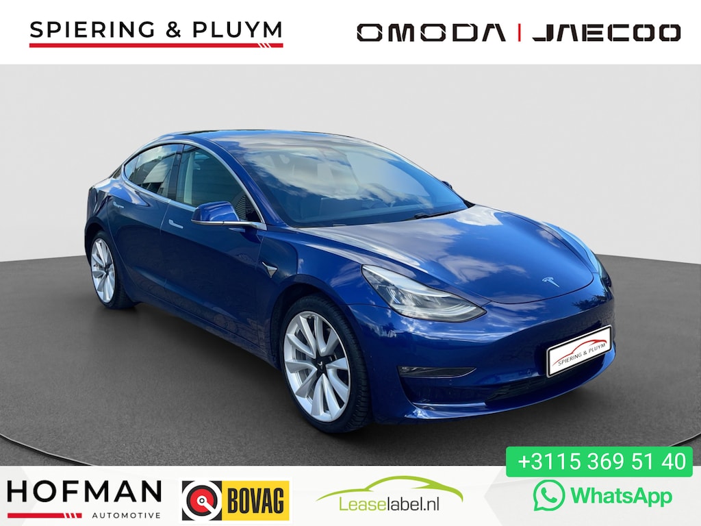 Tesla Model 3 Long Range AWD 75 kWh | Panodak | Leder!