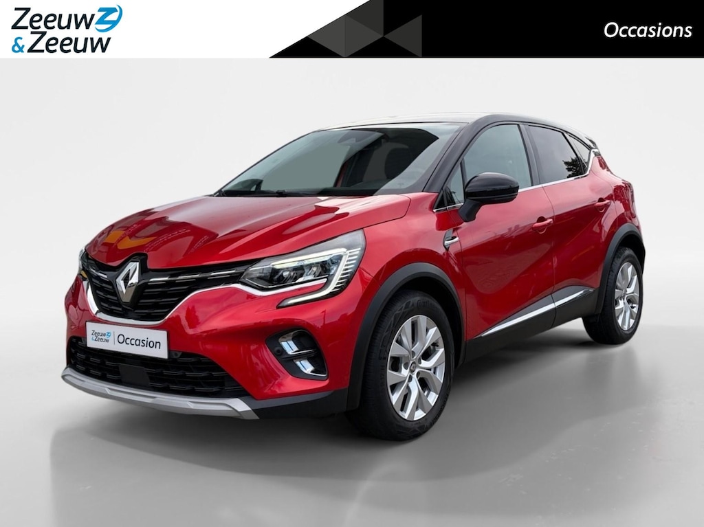 Renault Captur 90PK TCe Intens | Navi | Camera | Climate Control | Parkeersensoren | Apple CarPlay/Android Auto | Licht & Regen Sensor | Full LED | Lichtmetalen Velgen | Armsteun |