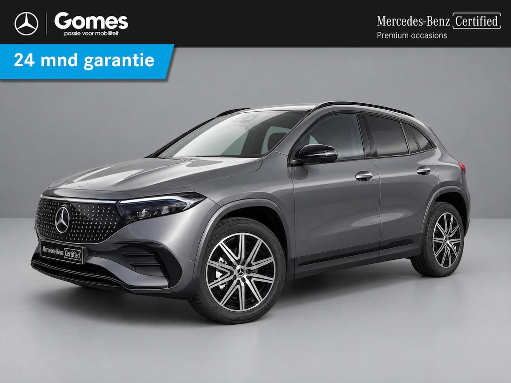 Mercedes-Benz EQA 250+ AMG | Panoramadak | Night Pakket | Winter Pakket | 360° Camera | Sierdelen Lindenhout Zwart | Dodehoekassistent | Apple CarPlay | Android Auto | Advanced Sound System | Sfeerverlichting | Stoelverwarming | Stuurverwarming