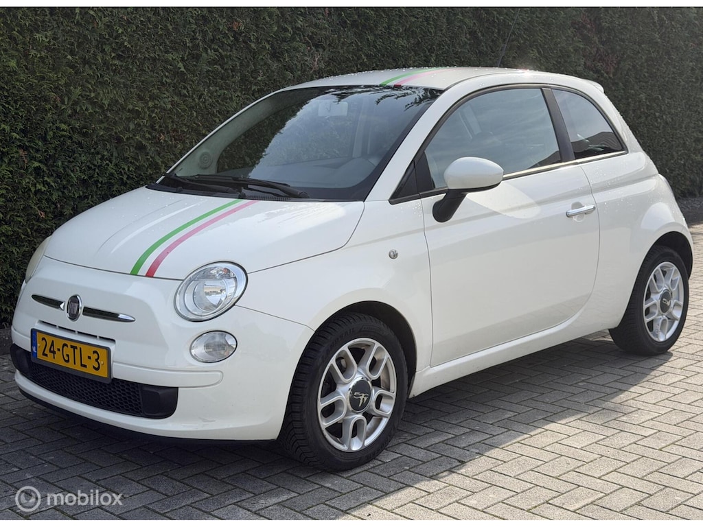 Fiat 500 1.2 Lounge Airco Elektrische Ramen Half lederen
