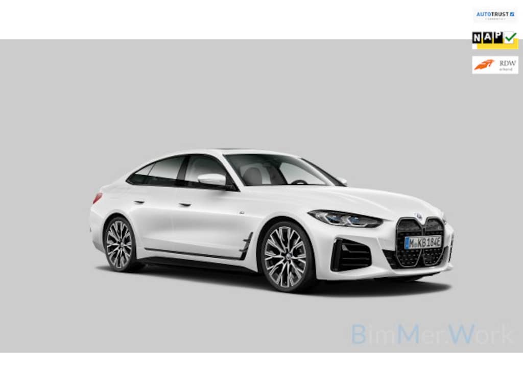 BMW i4 40 High Executive M-SPORT SOH 96.4% l SCHUIFDAK l H/K l HUD l LASER l ACC l EL-STOEL l KEYLESS l ORG.NL l DEALER OH l 1eEIG