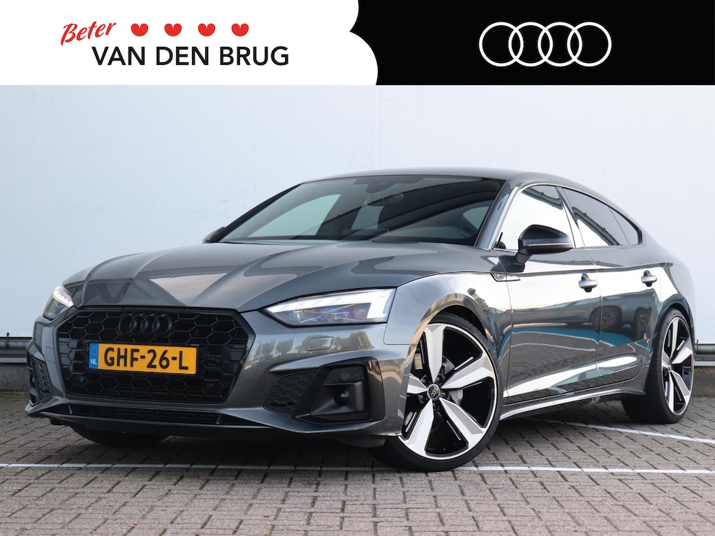 Audi A5 Sportback 40 TFSI S edition | Massage | Apple Carplay/Android Auto | Elektrische klep | Sfeerverlichting | Dodehoek | 20" | ACC