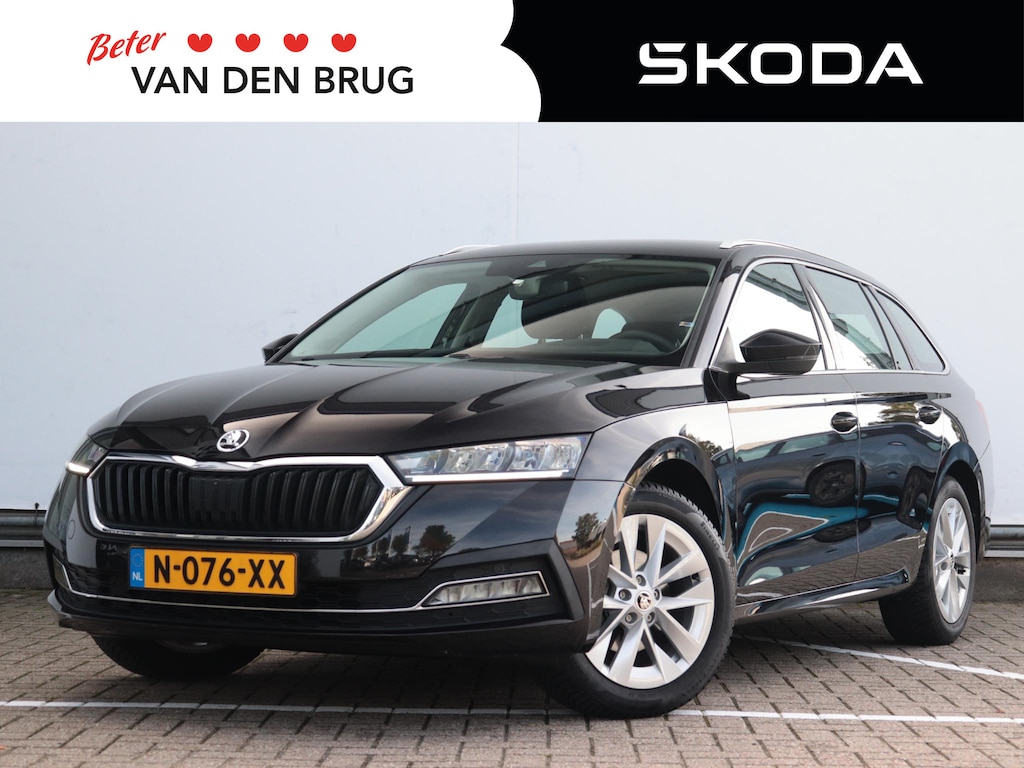 Skoda Octavia Combi 1.0 e-TSI Business Edition Plus | Trekhaak | HUD | Memory Stoelen | Dodehoek Detectie | Stoelverwarming | Camera | Cruise | Stuurverwarming