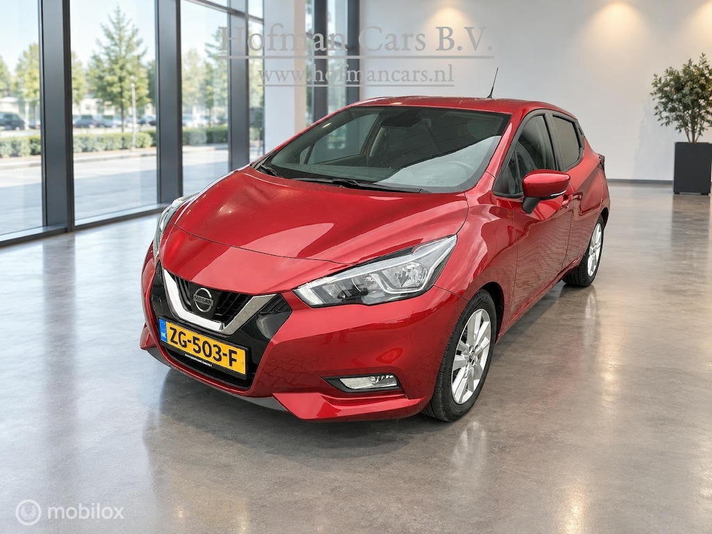 Nissan Micra 1.0 IG-T N-Connecta | CarPlay | Camera | Rood Metallic