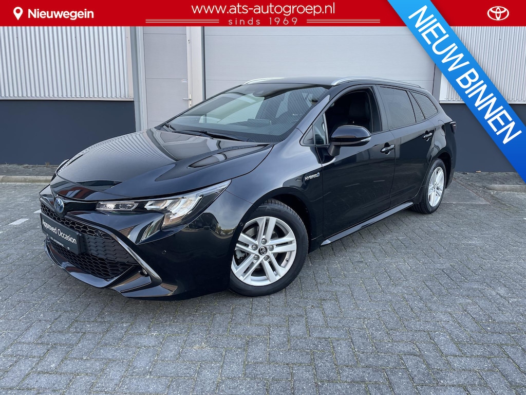 Toyota Corolla Touring Sports 1.8 Hybrid Style , lederen bekleding, Parkeersensoren, smart entry,