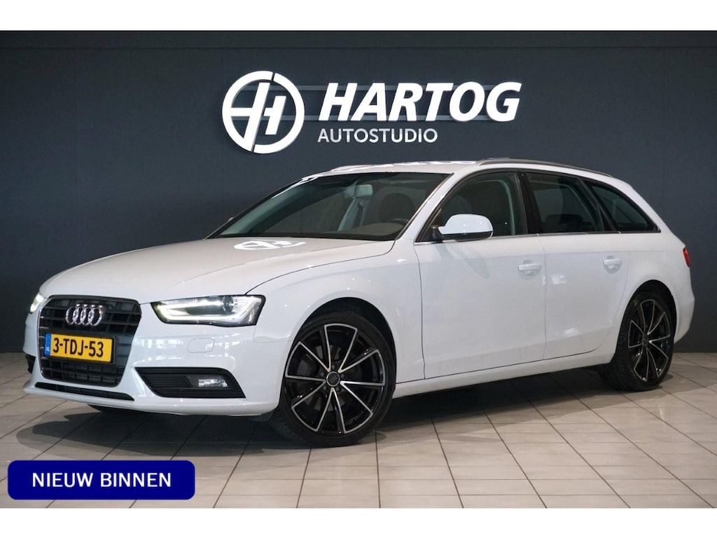 Audi A4 Avant 1.8 TFSI Business Edition *Gletsjerwit Metallic* + SPORTSTOELEN / TREKHAAK / XENON
