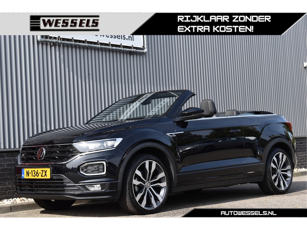 Volkswagen T-Roc Cabrio 1.5 TSI R-Line Stoelverwarming, Adaptive cruise, Camera, Carplay
