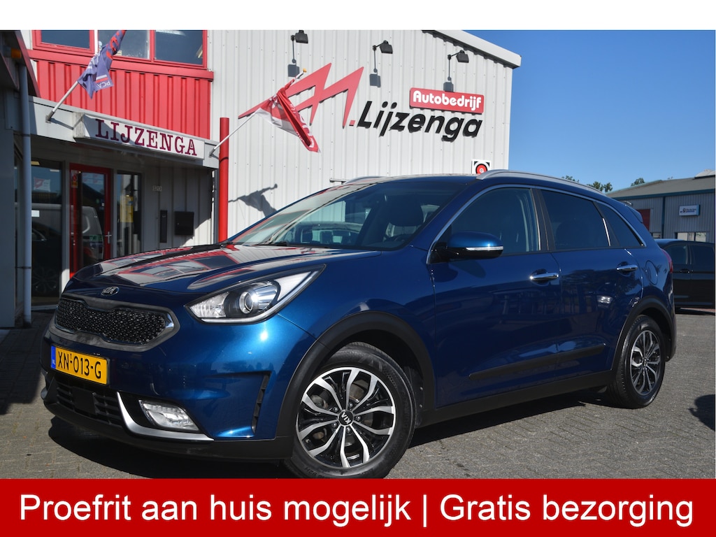 Kia Niro Hybrid 1.6 GDi DynamicPlusLine Carplay | Trekhaak | Camera | LMV | Keyless | Leer