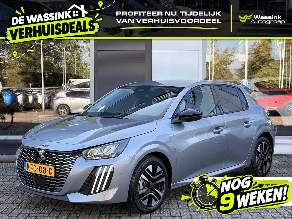 Peugeot 208 1.2 Hybrid 110 e-DCS6 Allure | Parkeercamera | Cruise Control | Apple Carplay & Android Auto | Climate Control |