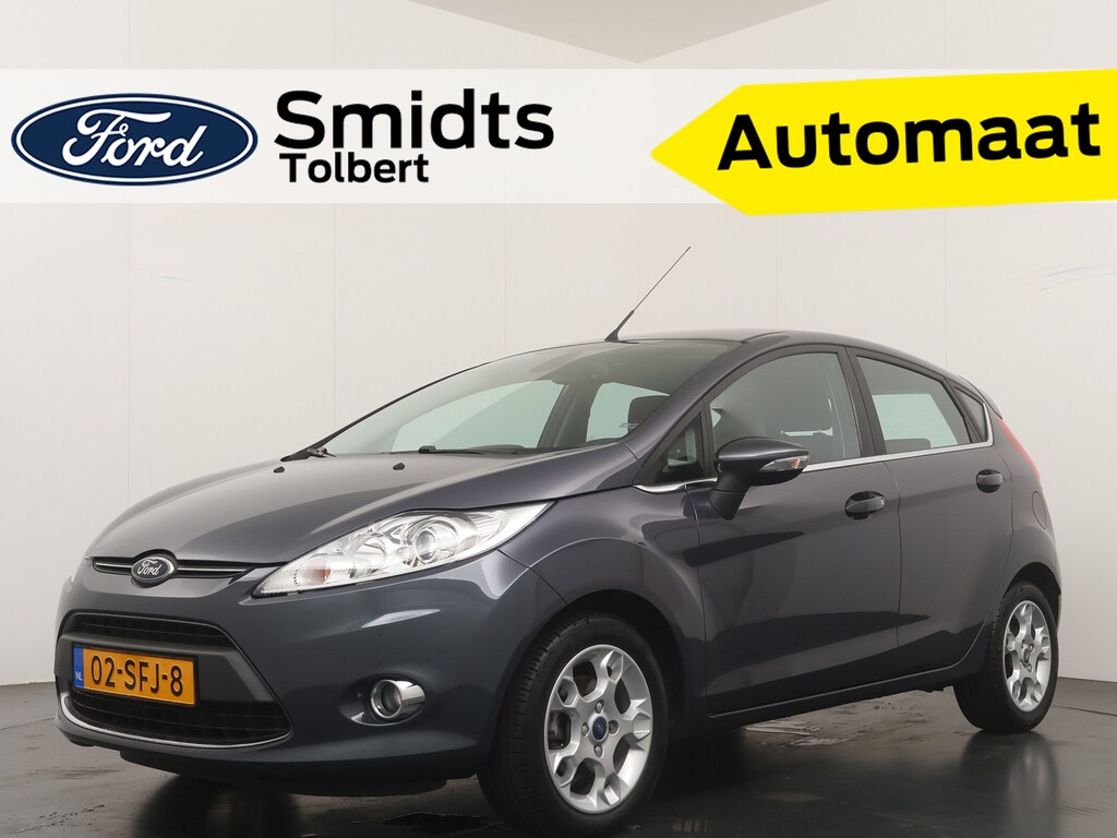 Ford Fiesta 1.4 97PK Titanium | Automaat | 1ste eigenaar & Dealeronderhouden | Trekhaak | Park. sens A | Climate | Bluetooth | Cruise | Voorruitverwarming | Slechts 58.421KM