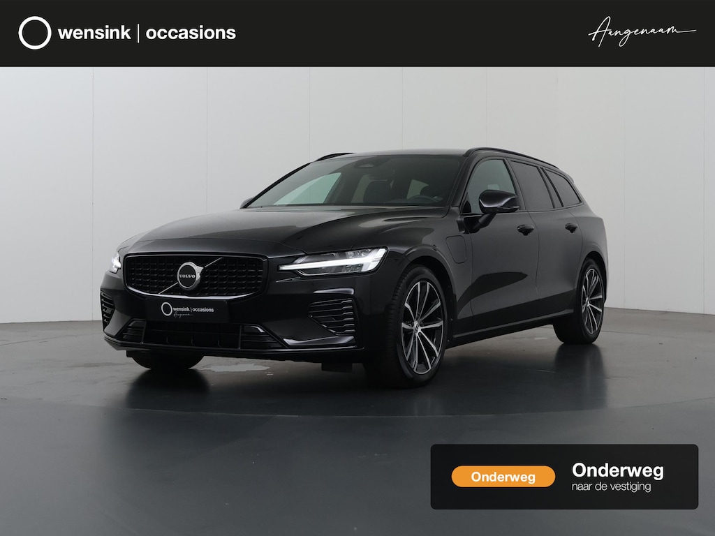 Volvo V60 2.0 T8 Plug-in hybrid AWD Plus Dark | SOH 96,2% | Elek. Trekhaak | Lederen Interieur | Stoel/Stuurverwarming | Cruise Control Adaptief | Apple Carplay/Android Auto |