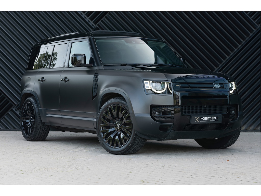 Land Rover Defender 110 3.0 P400 HSE Luchtv. Pano Meridian Matrix 360 ACC El. Trekhaak Stoelvent.