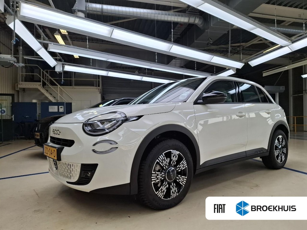 Fiat 600 1.2 Hybrid Icon 145pk Tot 8 Jaar Garantie! | Navigatie by App | Cruise Control | Airco | Full-LED | !!