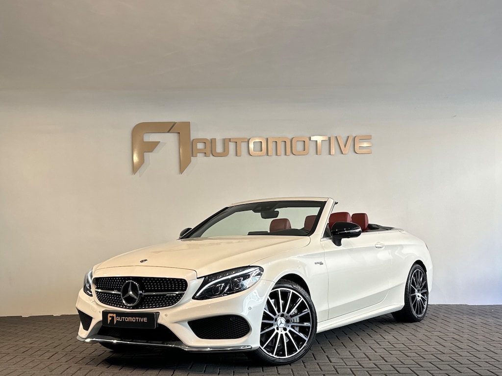 Mercedes-Benz C-klasse Cabrio AMG 43 4MATIC Stoelverwarming |360 Camera|Nekverwarming