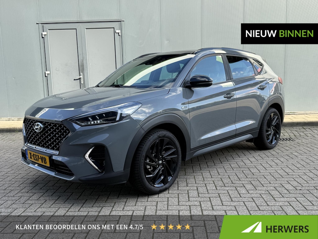 Hyundai Tucson 1.6 T-GDI 4WD N-Line / Automaat / Trekhaak / Navigatie / Cruise Control Adaptief / Elektrische Achterklep / Stoel&Stuur Verwarming / Camera / Apple&Android Carplay