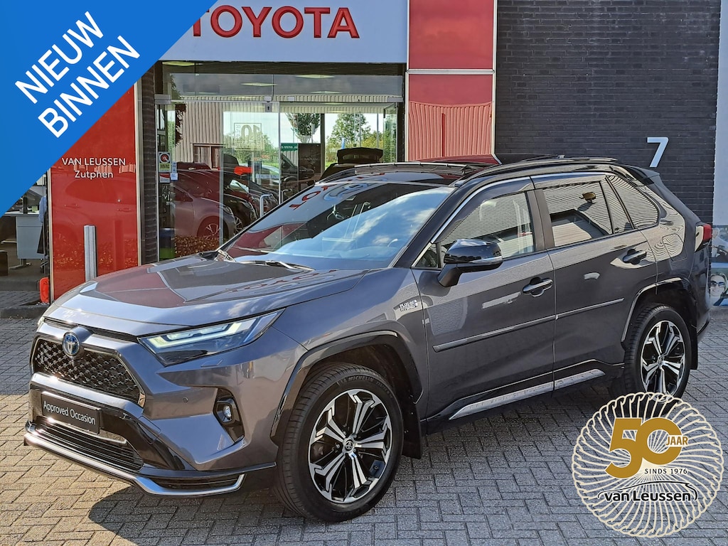 Toyota RAV4 2.5 Plug-in Hybrid AWD Bi-Tone Plus NAVIGATIE TREKHAAK GEHEUGENFUNCTIE BESTUURDERSSTOEL