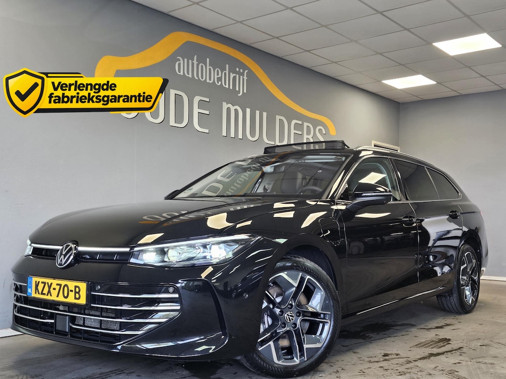 Volkswagen Passat Variant 1.5 eHybrid Elegance | Harman Kardon | Panoramadak | Leder | Trekhaak | Memorystoelen | Stoelkoeling | Head-up |