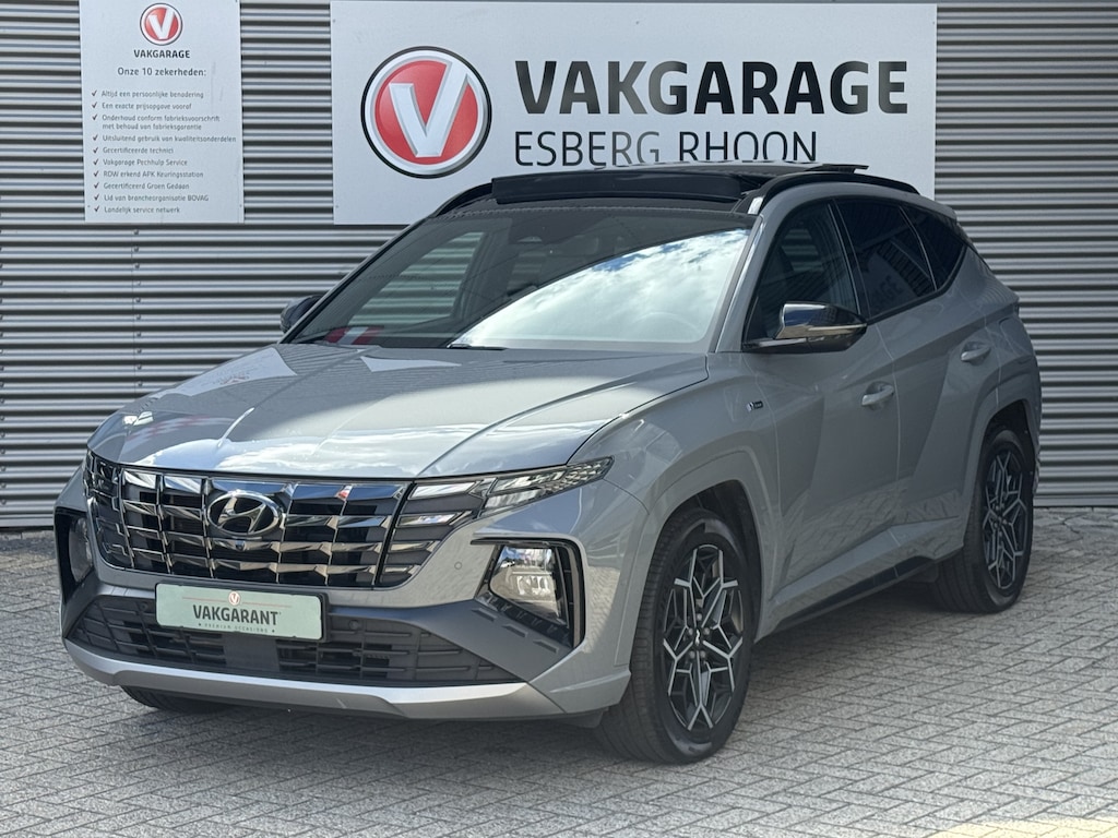 Hyundai Tucson 1.6 T-GDI PHEV N Line Sky 4WD SCHUIFDAK,360CAM,MEM.STOELEN