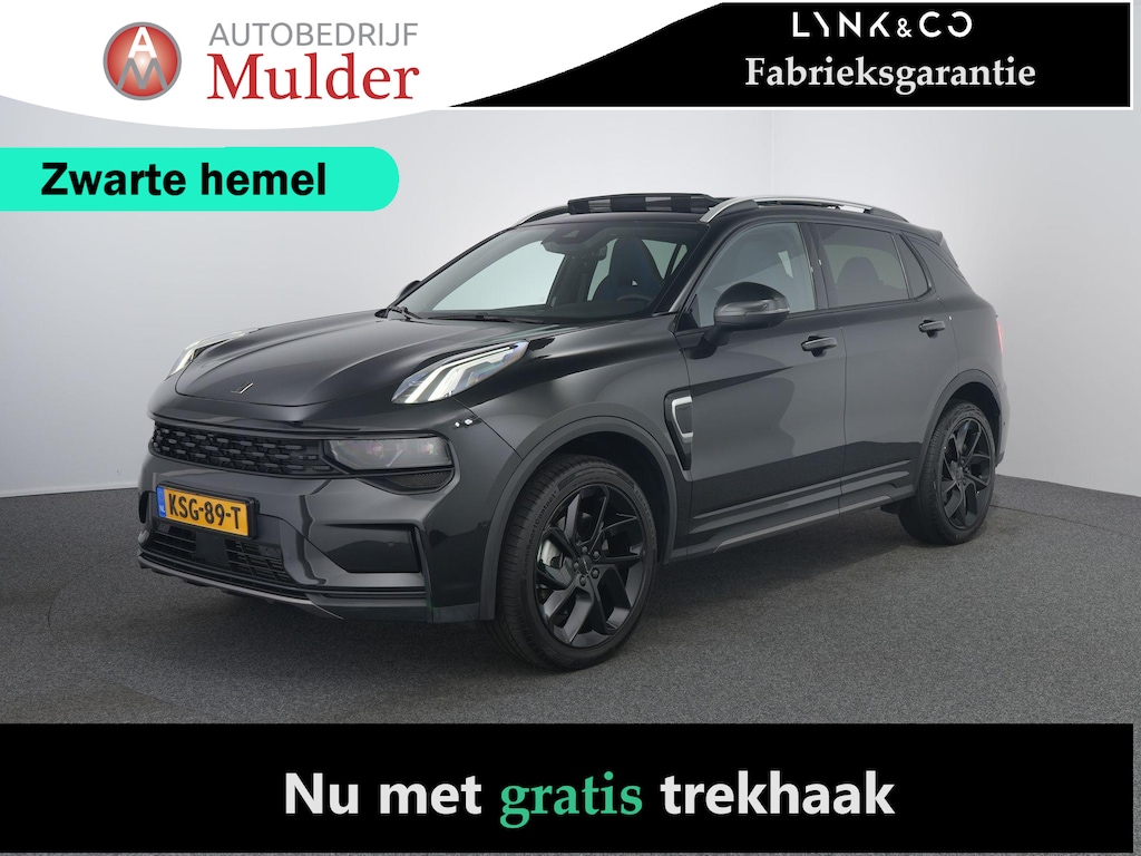 Lynk & Co 01 1.5 | Zwarte hemel | Black Edition | Pano | ACC | 360 Camera |
