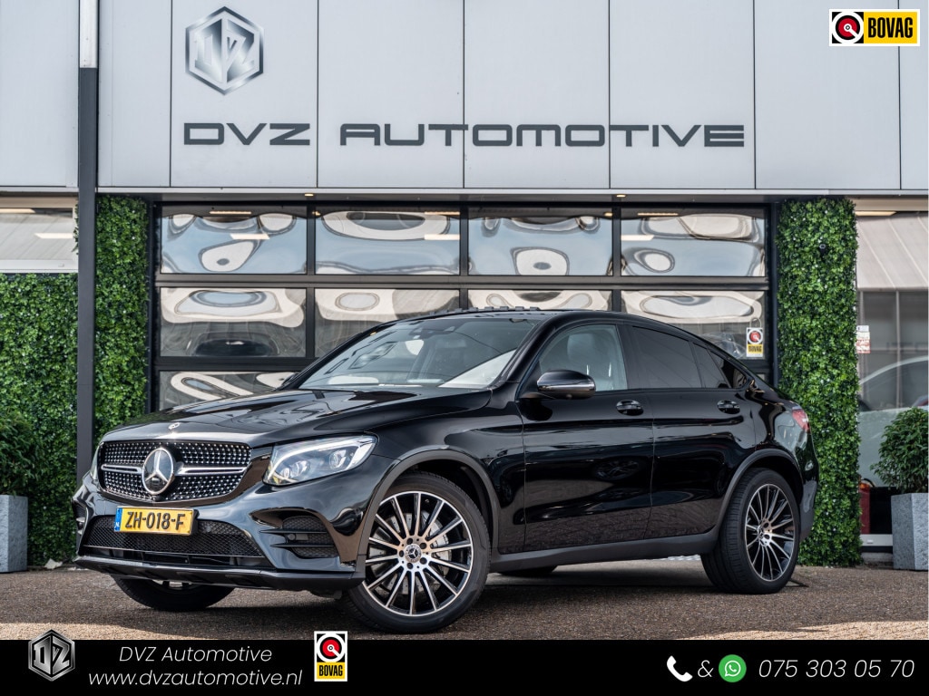 Mercedes-Benz GLC Coupe 350e 4MATIC Premium Plus AMG Night | Luchtvering | Burmester | Pano | Ventilatie