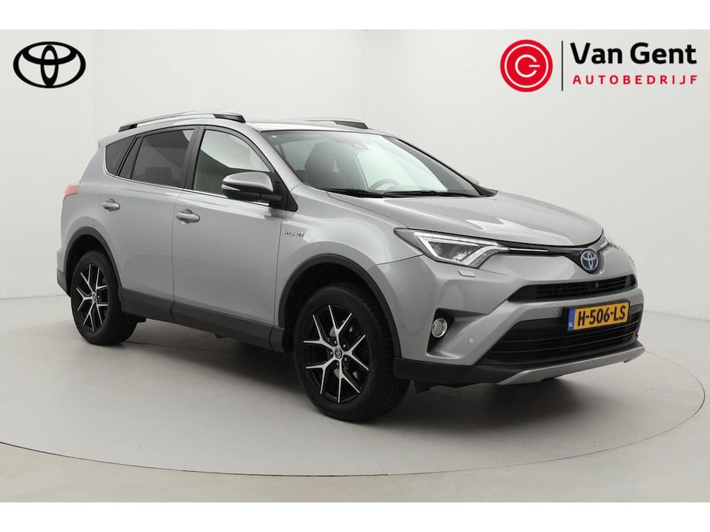 Toyota RAV4 2.5 Hybrid AWD Style Trekhaak | Dodehoek detectie | JBL | Navigatie | Stoel-/stuurverwarming | 360 camera | Keyless | Adaptive Cruise | Leder/alcantara | LED | 18 inch