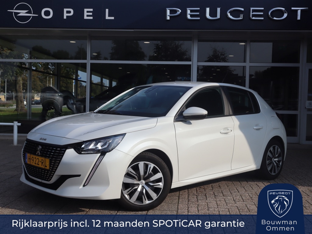 Peugeot 208 Active PureTech 75pk, Rijklaarprijs, Parkeerhulp Navigatie LED Verlichting