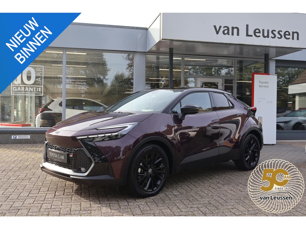 Toyota C-HR / C-HR+ 2.0 Plug-in Hybrid 220 GR SPORT STOEL/STUURVERW. APPLE/ANDROID BLIND-SPOT STOEL/STUURVERW. 19"LMV PARK-SENSOREN KEYLESS