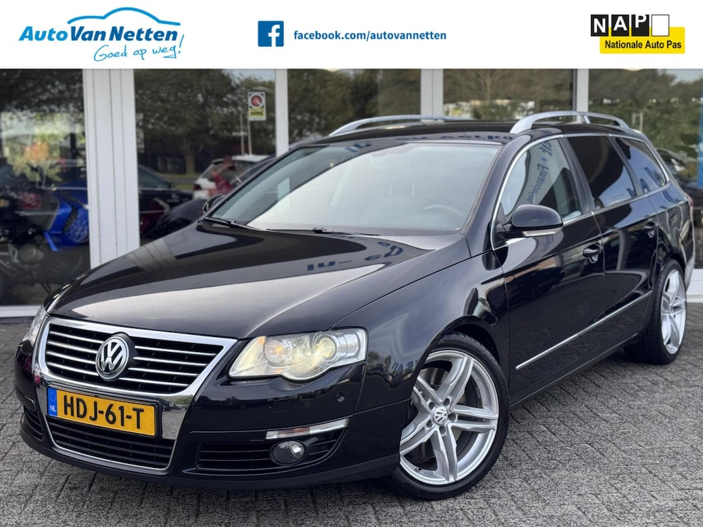 Volkswagen Passat Variant 3.2 V6 250pk 4 Motion, Highline,Xenon,Leder,Clima,Cruise,