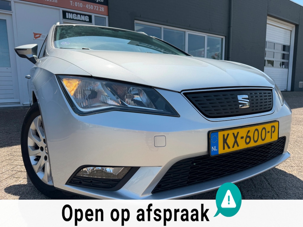 SEAT Leon ST 1.0 EcoTSI Style Connect van 2 de Eig met parkeersensoren en navigatie en App connect en airco
