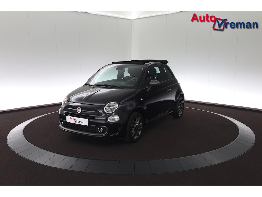 Fiat 500 1.2 Lounge Cabrio 4- Cinder perfecte staat