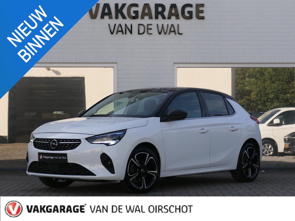 Opel Corsa 1.2 Elegance | Panoramadak | Achteruitrijcamera | Half leder | Stuur-/Stoelverwarming | LED | Lichtmetalen velgen | Climate Control | Apple-/Android Carplay | Cruise Control