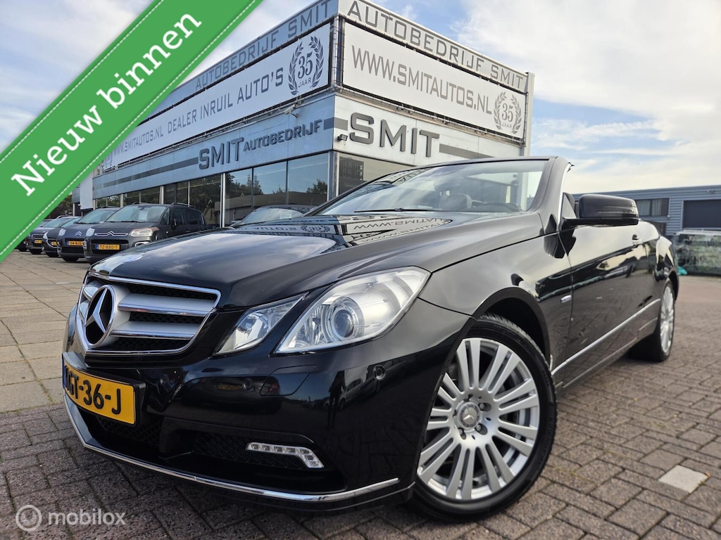 Mercedes-Benz E-klasse Cabrio 200 CGI Elegance Aut/Leder/Xenon/Nav