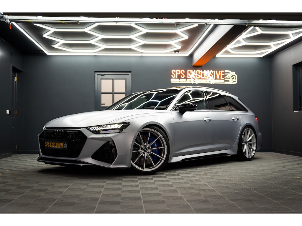 Audi RS6 A6 Avant TFSI quattro Keramisch / Dynamic+ / Exclusive matte Florett / Softclose / Achterasbest. / Stage 1+ / 777PK / VOL
