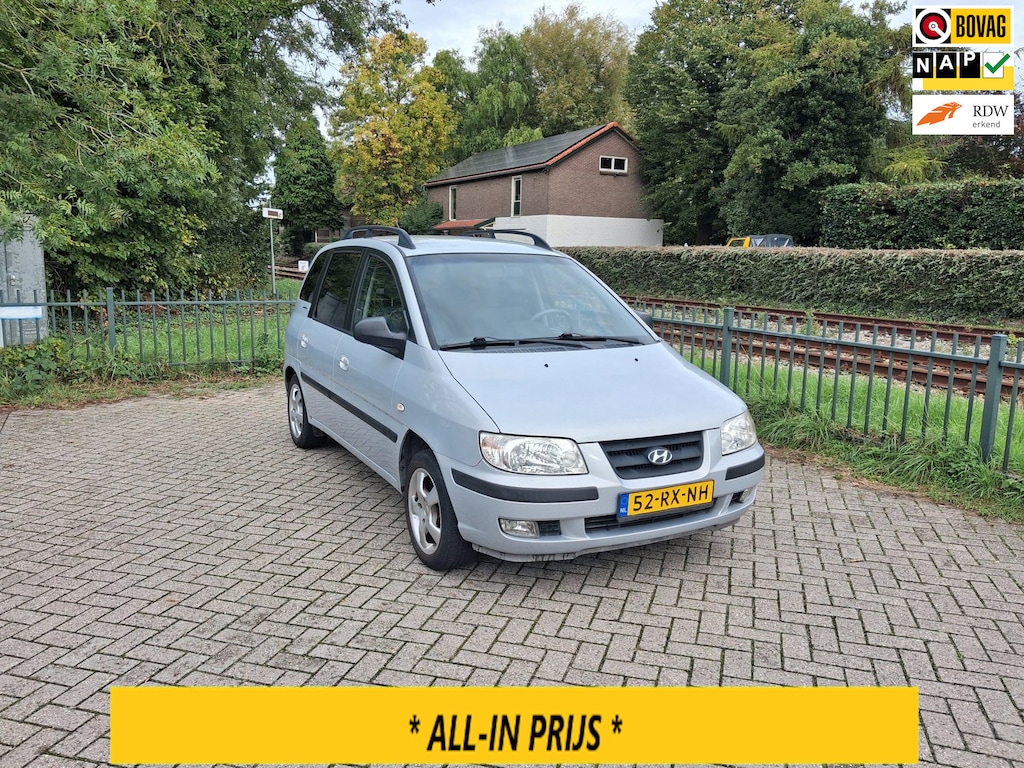 Hyundai Matrix 1.6i Dynamic Airco trekhaak nieuwe APK ALINPRIJS